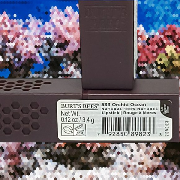 Orchid Ocean Burt's Bees Lipstick - Discontinued Shade - Picture 3 of 8